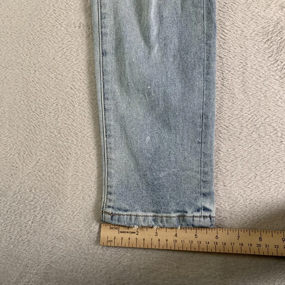 KanCan Jeans Juniors 9/28‎ Light Wash Distressed Mid Rise Skinny Stretch KC8368L